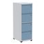 Armario-de-Arquivo-Oficio-4-Gavetas-Pandin-47cm--Larg--Aco-Cinza-c--Frente-Gaveta-Azul-Dali-c--Chave
