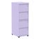 Armario-de-Arquivo-Oficio-4-Gavetas-Pandin-47-cm--Larg--Estrutura-e-Gavetas-Aco-Lilas-com-Chave Armario-de-Arquivo-Oficio-4-Gavetas-Pandin-47-cm--Larg--Estrutura-e-Gavetas-Aco-Lilas-com-Chave