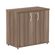 Armario-Baixo-PE25-Pandin-80-cm--largura--em-MDP-Cor-Walnut-com-Duas-Portas