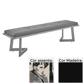 Banco_MH-5347_Madeira_Laca_Fosca_Preta_Assento_Estofado_Vintage_A3_155cm_2397_1