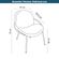 14-Poltrona-Lea-Rivatti-67-cm--Largura--Estofado-em-PU-Caramelo-e-Base-em-Aco-Preto-Pintado-a-Po-Desenho-tecnico 14-Poltrona-Lea-Rivatti-67-cm--Largura--Estofado-em-PU-Caramelo-e-Base-em-Aco-Preto-Pintado-a-Po-Desenho-tecnico