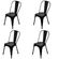 ANM6671F--PRETO-FOSCO-KIT-4