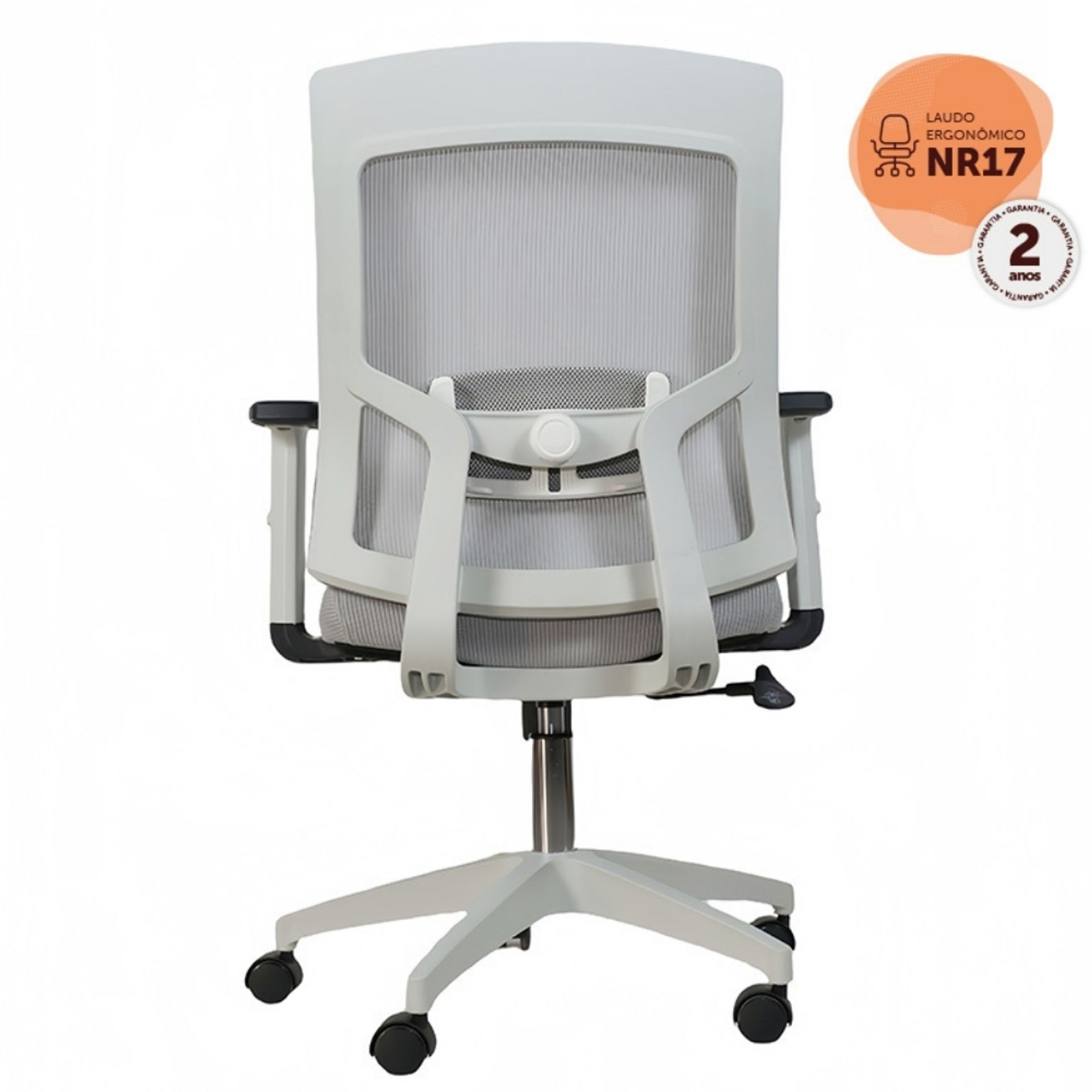 Cadeira de Escritório NR-17 Giratória Diretor Dakota Rivatti Tela