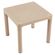 2--Mesa-de-Apoio-Quadrada-Drops-Rivatti-455--Largura--em-Polipropileno-Fendi-com-Protacao-UV