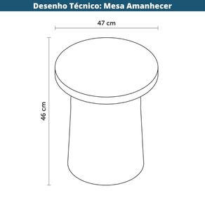 2-Mesa-Lateral-de-Apoio-Minimalista-Amanhecer-Rivatti-47-cm--Largura--em-Polipropileno-Azul-Desenho-Tecnico