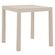 Mesa-de-Jantar-Desmontavel-Quadrada-Creta-Pequena-Fratini-72-cm--largura--em-Polipropileno-Nude Mesa-de-Jantar-Desmontavel-Quadrada-Creta-Pequena-Fratini-72-cm--largura--em-Polipropileno-Nude