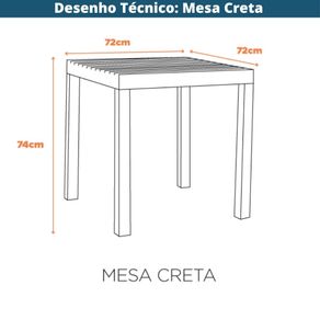Mesa-de-Jantar-Desmontavel-Quadrada-Creta-Pequena-Fratini-72-cm--largura--em-Polipropileno-Nude--4-