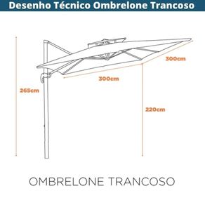Ombrelone-Lateral-Trancoso-Tulum-Fratini-300-cm-Aluminio-Capa-Poliester-Marrom-Taupe-Base-Lateral-Plus-HDPE--4-