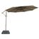 Ombrelone-Lateral-Tahiti-Bahamas-Fratini-300-cm-Aluminio-Capa-Poliester-Marrom-Taupe-Base-Lateral-HDPE Ombrelone-Lateral-Tahiti-Bahamas-Fratini-300-cm-Aluminio-Capa-Poliester-Marrom-Taupe-Base-Lateral-HDPE
