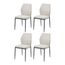 1-Kit-4-Cadeiras-V1004-Rivatti-44-cm--Largura--Estofado-em-Tecido-Nude-e-Base-em-Aco-Preto