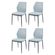9-Kit-4-Cadeiras-V1004-Rivatti-44-cm--Largura--Estofado-em-Tecido-Cinza-e-Base-em-Aco-Preto