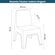 7-Kit-4-Cadeiras-Infantil-Origami-Rivatti-385-cm--Largura--Estrutura-em-Polipropileno--PP--Pessego