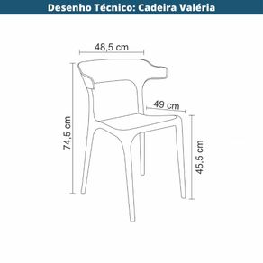 13-Kit-4-Cadeiras-Empilhaveis-Valeria-Rivatti-485--Largura--Assento-e-Base-em-PP-Fendi-Desenho-Tecnico