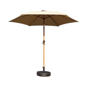 1-Ombrelone-Central-com-Base-HDPE-Miramar-Rivatti-270-cm--Larg--Aluminio-Simulando-Madeira-Capa-Poliester-Fendi
