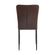 5-Kit-4-Cadeiras-V1005-Rivatti-40-cm--Largura--Estofado-em-Tecido-Marrom-e-Base-em-Aco-Preto