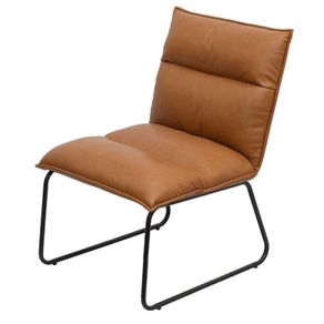 Poltrona-Pad-Or-Design-Poliuretano-Pu-Caramelo-Base-Aco-Preto