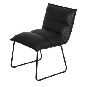 Poltrona-Pad-Or-Design-Poliuretano-Pu-Preto-Base-Aco-Preto