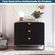 Comoda-Organica-Luna-Artesano-90-cm--largura--em-MDP-Nero-Tres-Gavetas-Base-Metal-Preto--6-