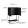 Balcao-Bar-Organico-Luna-Artesano-90-cm--larg--em-MDP-Nero-Quatro-Portas-Base-Metal-Preto--4-