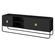 Rack-Organico-Luna-Artesano-180-cm--larg--em-MDP-Nero-Duas-Gavetas-Base-Metal-Preto
