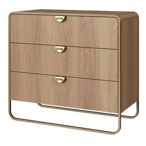 Comoda-Organica-Luna-Artesano-90-cm--largura--em-MDP-Hanover-Tres-Gavetas-Base-Metal-Dourado