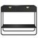 Aparador-Organico-Luna-Artesano-100-cm--larg--em-MDP-Nero-Duas-Gavetas-Base-Metal-Preto--2-