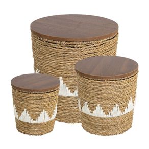 Kit-3-Mesas-de-Apoio-Cusco-Or-Design-Tampo-em-Madeira-Estruta-em-Fibra-Natural