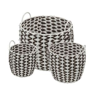 Conjunto-3-Cestos-Organizadores-Nido-Or-Design-em-Fibra-Natural-Branco-e-Marrom