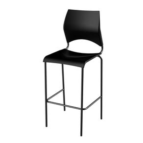 Banqueta-Inmetro-Bistro-Paladio-Im-In-Area-Externa-e-Interna-Polipropileno-Preto-Suporta-Ate-140kg