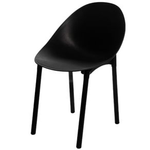 Cadeira-Empilhavel-Inmetro-Loft-Im-In-Assento-e-Encosto-Polipropileno-Preto-Base-Aco-Carbono-Preto-140-kg-1