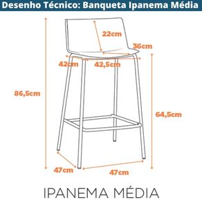 Kit-4-Banquetas-Ipanema-Media-Fratini-Fratini-8650-cm--alt--em-Polipropileno-Base-em-Aco-Terracota--9-