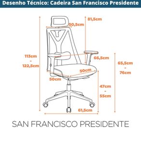 Cadeira-Escritorio-NR-17-San-Francisco-Presidente-Fratini-Tela-Mesh-Cinza-Base-Rodizio-Nylon-Branco--6-