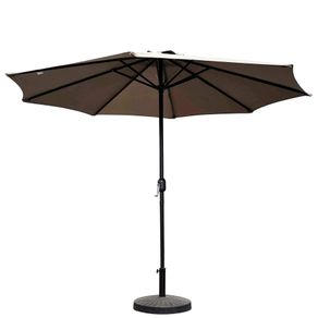 Ombrelone-Central-Bali-Rivatti-270-cm-em-Aluminio-com-Base-HDPE-e-Capa-em-Poliester-Fendi Ombrelone-Central-Bali-Rivatti-270-cm-em-Aluminio-com-Base-HDPE-e-Capa-em-Poliester-Fendi