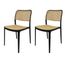 Kit-2-Cadeiras-Empilhavel-Bali-Amis-Fratini-Polipropileno-Cor-Preta-e-Assento-Simulando-Palha-Rattan