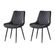 Kit-2-Cadeiras-Haifa-Livia-Fratini-Revestido-em-Poliuretano--PU--Cor-Preto-Base-em-Aco-Preto