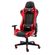 Cadeira-Gamer-Giratoria-One-Shot-Fratini-Poliuretano--PU--Preto-e-Vermelho-Base-Rodizio-Nylon-Preto