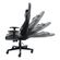 Cadeira-Gamer-Giratoria-One-Shot-Fratini-Poliuretano--PU--Preto-e-Cinza-Base-Rodizio-Nylon-Preto--5-