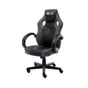 Cadeira-Gamer-Reclinavel-Giratoria-QUEST-Fratini-Poliuretano--PU--Preto-e-Cinza-Base-Rodizio--7- Cadeira-Gamer-Reclinavel-Giratoria-QUEST-Fratini-Poliuretano--PU--Preto-e-Cinza-Base-Rodizio--7-