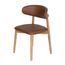 Cadeira-Caribe-Alice-Assento-e-Encosto-Revestido-em-Poliuretano-PU-Caramelo-Base-em-Madeira