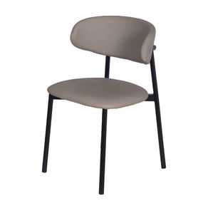 Cadeira-Bela-Napoli-Assento-Encosto-Revestido-em-PU-Fendi-Estrutura-Metalica-Preta Cadeira-Bela-Napoli-Assento-Encosto-Revestido-em-PU-Fendi-Estrutura-Metalica-Preta