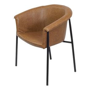 Poltrona-Grecia-68-cm--larg--em-Poliuretano--PU--Caramelo-Base-Metal-Preta Poltrona-Grecia-68-cm--larg--em-Poliuretano--PU--Caramelo-Base-Metal-Preta