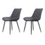Kit-2-Cadeiras-Haifa-Livia-Fratini-Revestido-em-Poliuretano--PU--Cor-Grafite-Base-em-Aco-Preto