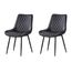 Kit-2-Cadeiras-Haifa-Livia-Fratini-Revestido-em-Poliuretano--PU--Cor-Preto-Base-em-Aco-Preto