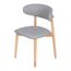 Cadeira-Caribe-Alice-Assento-e-Encosto-Revestido-em-Poliuretano-PU-Cinza-Base-em-Madeira