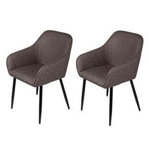 Kit-2-Poltronas-Volga-Or-Design-PU-Cafe-Base-Metal Kit-2-Poltronas-Volga-Or-Design-PU-Cafe-Base-Metal