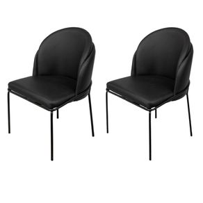 Kit-2-Cadeiras-Denali-Nevada-Or-Design-Revestimento-em-Tecido-Preto-Base-Aco-Pintado-Preto Kit-2-Cadeiras-Denali-Nevada-Or-Design-Revestimento-em-Tecido-Preto-Base-Aco-Pintado-Preto