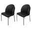 Kit-2-Cadeiras-Denali-Nevada-Or-Design-Revestimento-em-Tecido-Preto-Base-Aco-Pintado-Preto