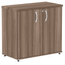 Armario-Baixo-P25-Pandin-80-cm--largura--em-MDP-Cor-Walnut-com-2-Portas-e-Prateleira