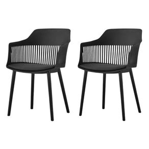 Kit-2-Cadeiras-Montreal-Marcela-Fratini-Almofada-em-PU-Estrutura-em-Polipropileno-Preto Kit-2-Cadeiras-Montreal-Marcela-Fratini-Almofada-em-PU-Estrutura-em-Polipropileno-Preto