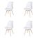 Kit-4-Cadeiras-Eames-Saarinen-Joly-Polipropileno-Assento-Estofado-PU-Branco-Cromado